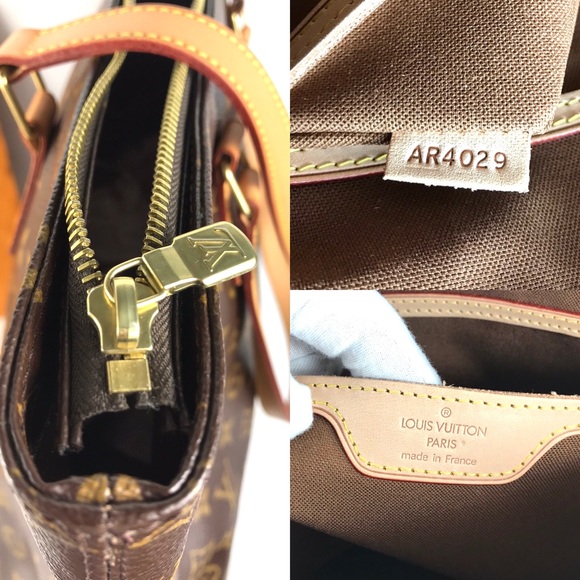 ✅LIKE NEW✅XL CABAS MEZZO ZIPPER LOUIS VUITTON - Picture 6 of 12